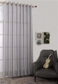 CORTINA CONFEC. ABA GRIS 140X270 C/ OLLADOS