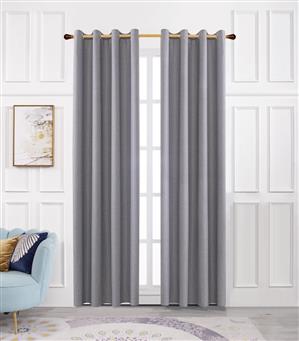 CORTINA CONFEC. BENZEL GRIS 140X260 C/ OLLADOS