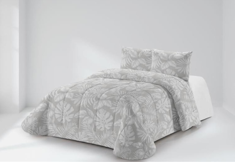 FUNDA NORDICA DUVET CIVITA BEIG 250X270 PARA CAMA DE 150 CMS